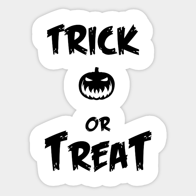 Trick or Treat Sticker by barwarrior